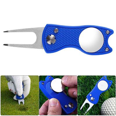 Plastic Foldable Golf Divot Repair Tool Golf Divot Repair Tool Foldable Golf Divot Tool Mini Divot Repair Tool Gift For Golfer