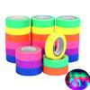 UV Glow Cotton Tape Neon Gaffer Party Trim Strip Safety Warning Neon Tape Photographic Tape Wedding Decorations Home Decorations