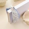 Fashionable and fresh patterned hairband for women, sweet floral bows, headband, children's dance versatile hair accessories