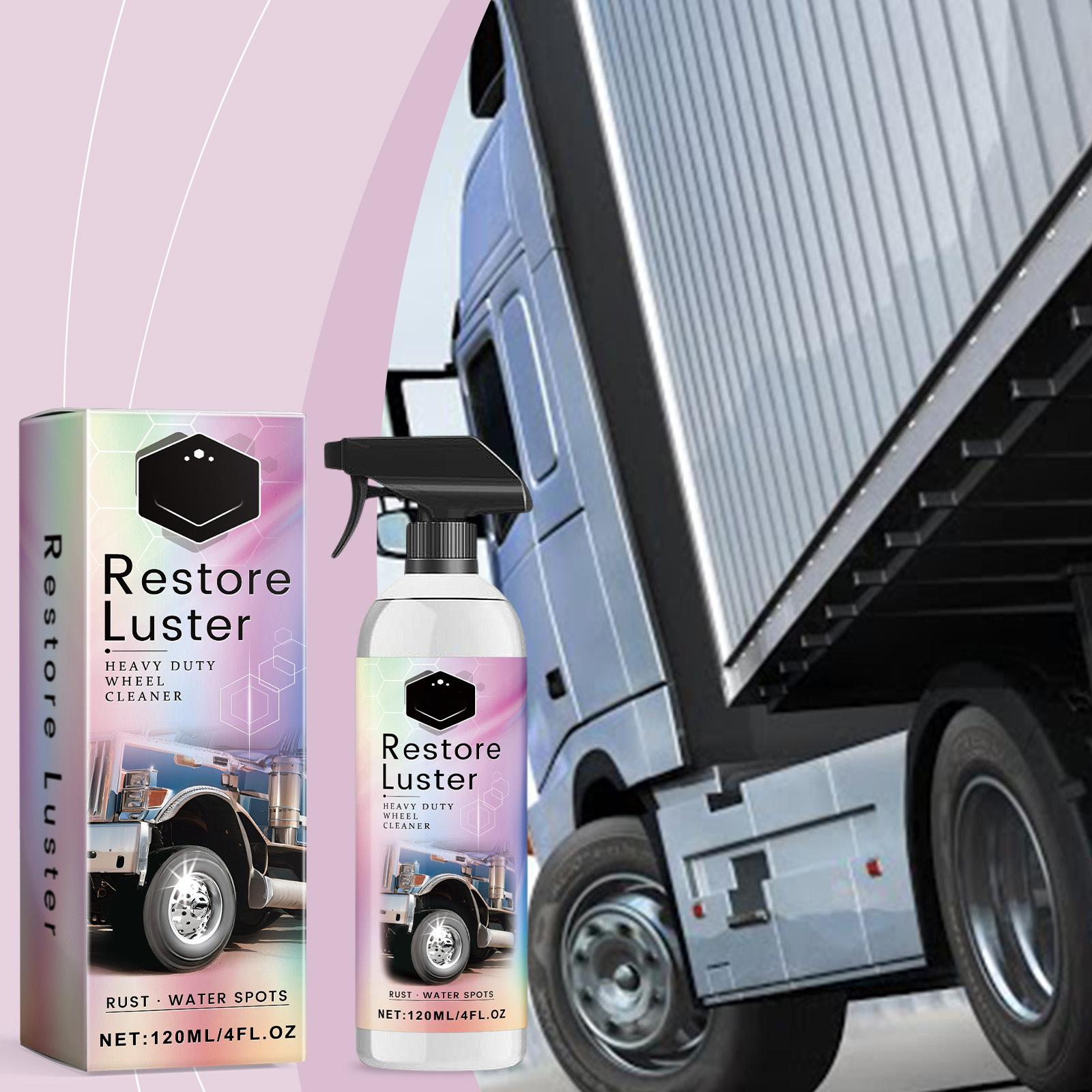Heavy Duty Wheel Cleaner Wheel Hub Decontamination Foam Cleaning And Curing Agent 120ml One Size