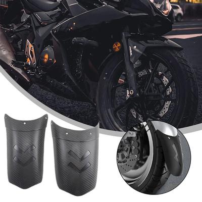1Pcs Motorcycle Extended Front Mudguard Waterproof Skin Rear Wheel And Front Wheel Splash Guard Suitable For Motorcycles