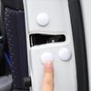 Vis de porte de voiture universelles Couvercle de protection Anti-rouille et anti-poussière Noir Blanc 12pcs/set Accessoires de modification d'intérieur de voiture
