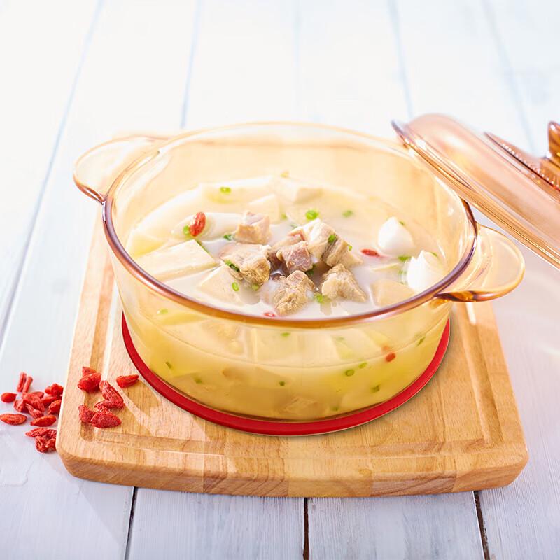 VISIONS Průhledný skleněný hrnec