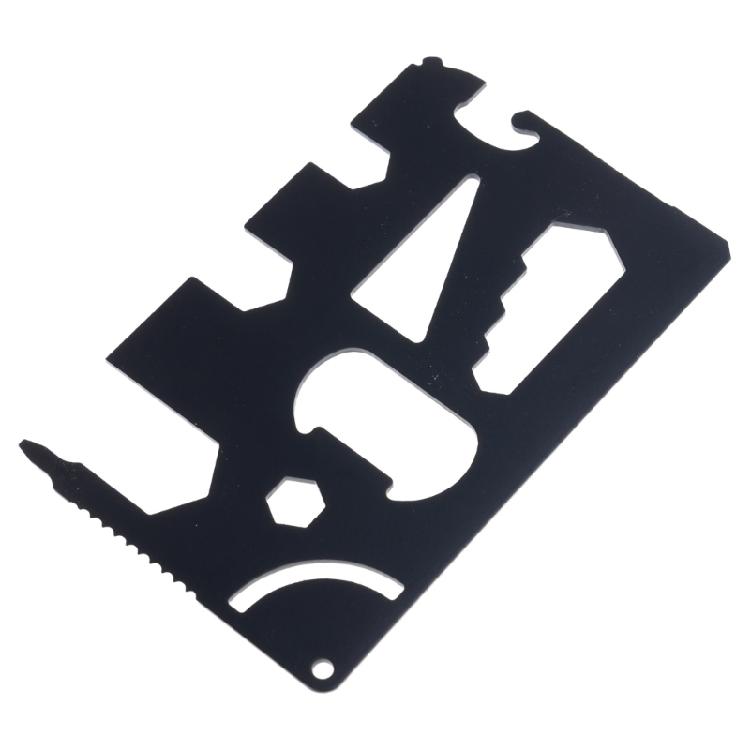 15 in 1 Survival Combination Tool Card Stainless Steel Survival Pocket Tool