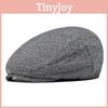 Lattice Cotton Pattern Beret  Hat For Men With Adjustable Casual Outdoor Travel