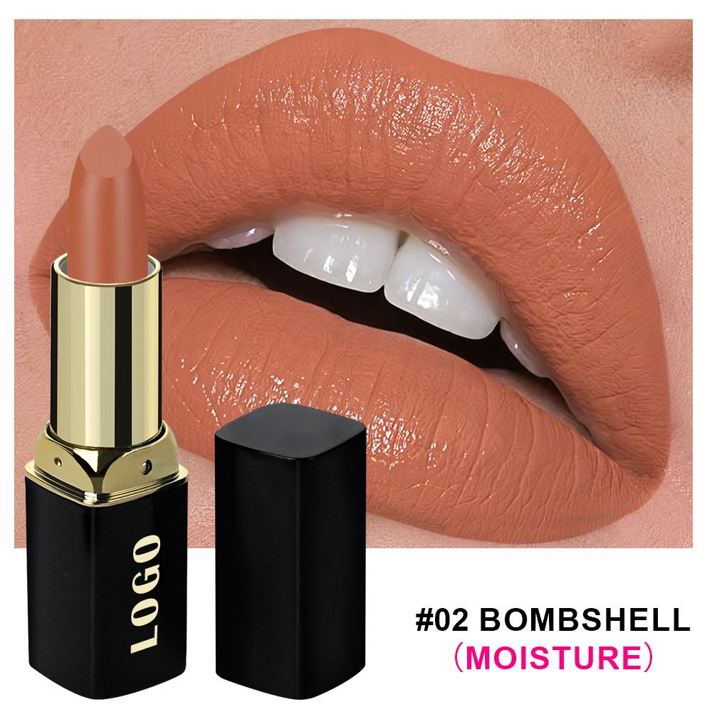 Benutzerdefinierter hochfeuchtigkeitsspendender, langanhaltender Lippenstift mit Perlglanz-Finish