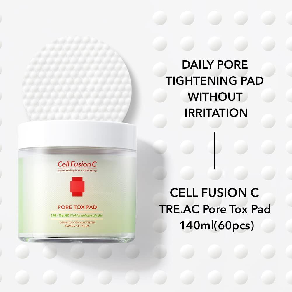 [Cell Fusion C] Pore Tox Pad 150g 60EA