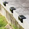 Outdoor Solar Deck Lights Solar Step Lights Waterproof Led Solar Lights White Light for Outdoor
