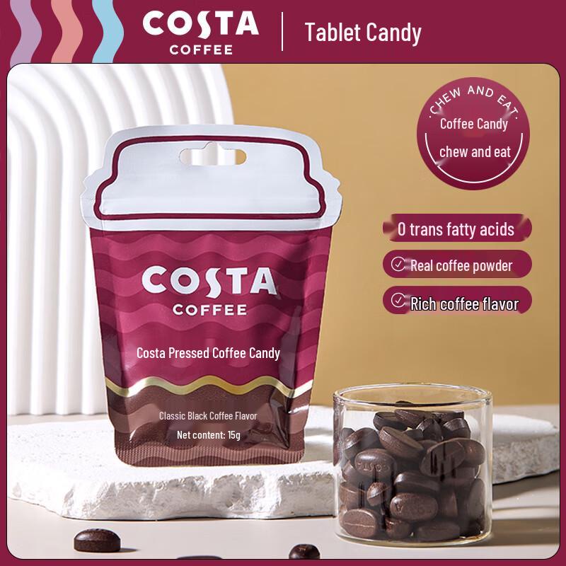 

COSTA Black Coffee Tablets