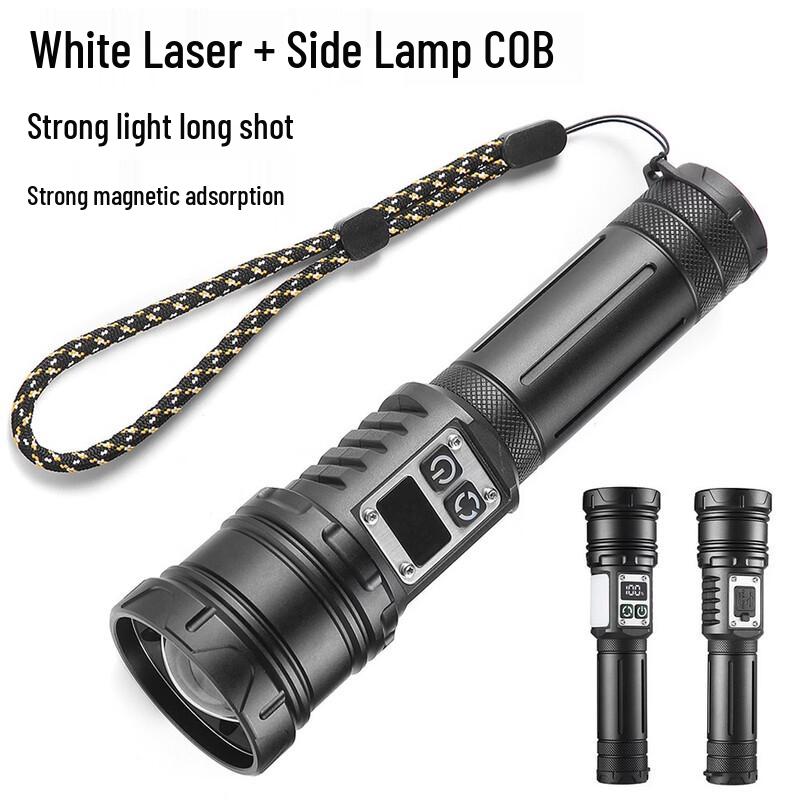 Mengpao L920 Telescopic Zoom White Laser Flashlight