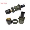 Heavy Duty 9-Pin US Standard Plug & Socket Connector MS3106A24-11S/MS3102A24-11P