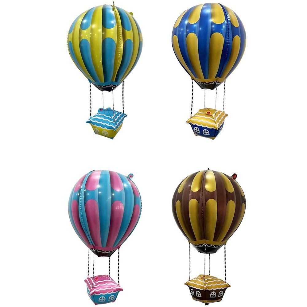 Verdickter 4D Heißluftballon Aufblasbare Party-Dekoration Ballon Kinderspielzeug Folienballon Babyparty