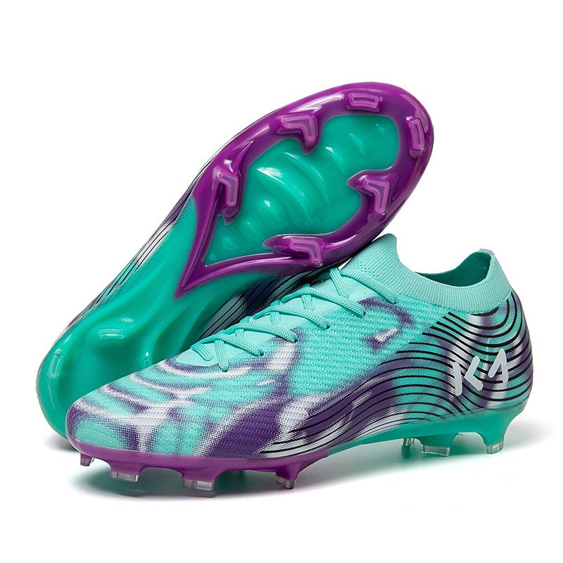Men'S And Women'S Long-Nail Football Shoes Training Shoes Competition Youth Lace-Up Soccer Shoes