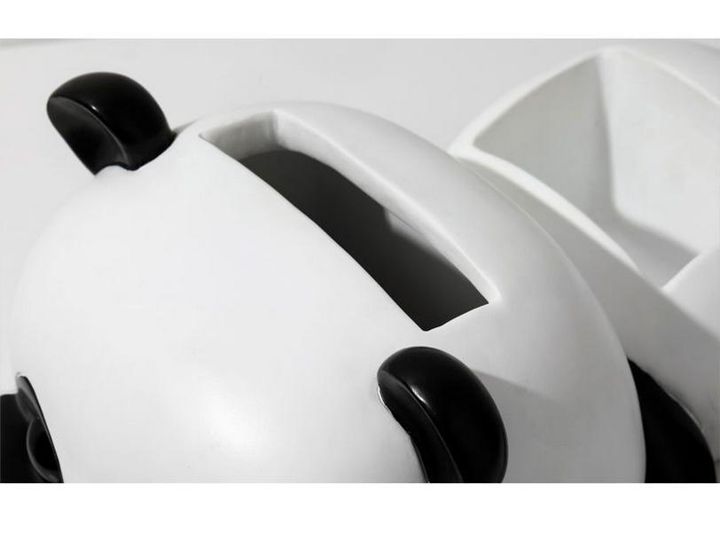 Kreativ Panda Tissuebox & Förvaringsorganisatör för Vardagsrum eller Matbord