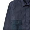 Timberland Solid Color Button Double Pocket Outdoor Sports Long Sleeve Shirt Men Shirts Dark-Blue A219U-433