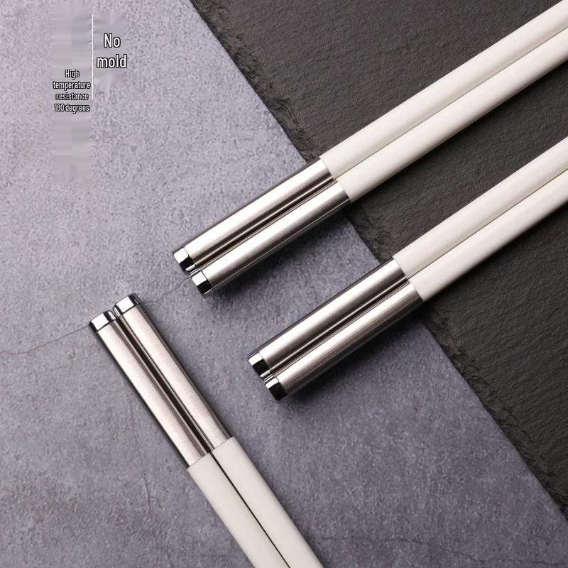 

Ru Han Non-Slip Silicone Tip Chopsticks
