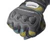 Komine GK-215 Protective 3D Mesh Gloves for Motorcycles Blue Yellow Camo XL