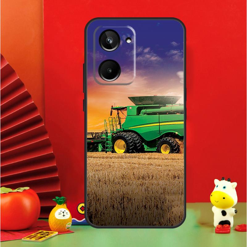 Farm Vehicle Tractor For Realme GT6 GT7 15 Pro 10 11 12 13 14 Pro Plus C65 C67 C63 C61 C55 C51 C53 C35 C75 Case