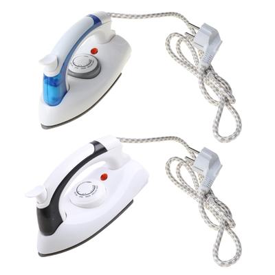 Mini Portable Foldable Electric Steam Iron for Clothes with 3 Gears Baseplate Handheld Flatiron Home Travelling
