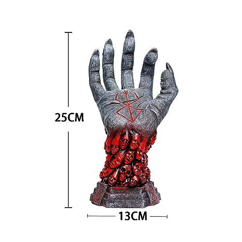 BerserkGod HandStatueCosplayPropsEgg KingFigureAnimeSkeletonDemonRight HandResinCraftsDecorative ItemDisplay PieceBirthday FestivalEventCollection