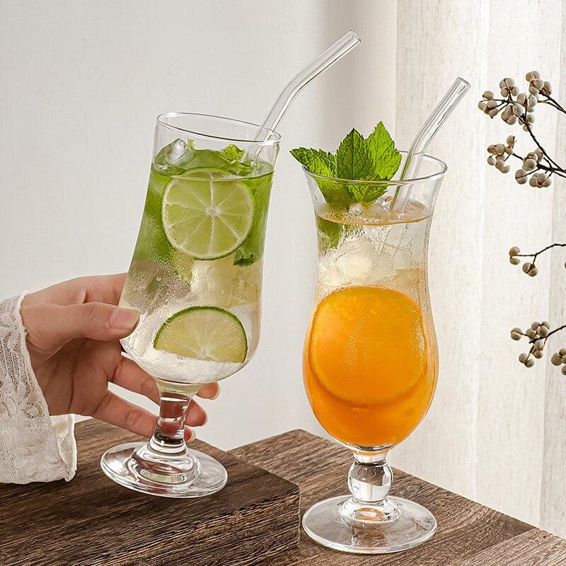 Jimi 380ml Glas-Stielglas-Set von 4