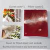 3Pcs Christmas Westie Treats Bedding Sets For All Sizes New 3D Printed Bed Cover Comforter Duvet Cover Pillowcase Bedroom Decoration