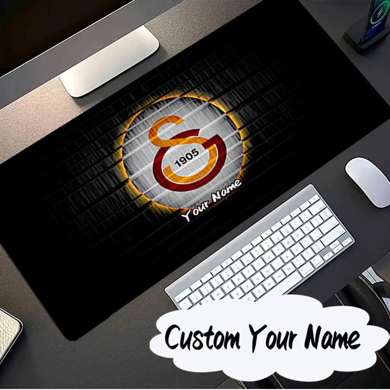 Custom Name Mouse Pad Gala-tasaray Legacy Mouse Pad, Gaming Mouse Pad, Keyboard Pad, Desk Decor for Computer Notebook Fan Birthday Gift