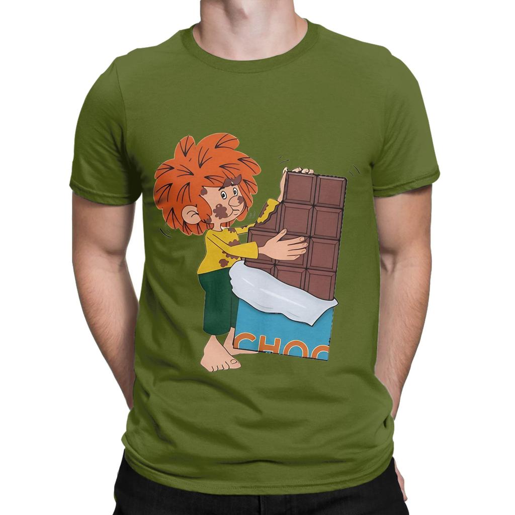 Pumuckl Eats Giant Chocolate Novelty 100 Cotton Tshirt Pumuckl Tops Tees For Unisex