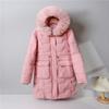 Parker Cotton Coat Women's New Mid-length Hooded Down Coat Cotton Jacket Loose Winter Thickened Jacket