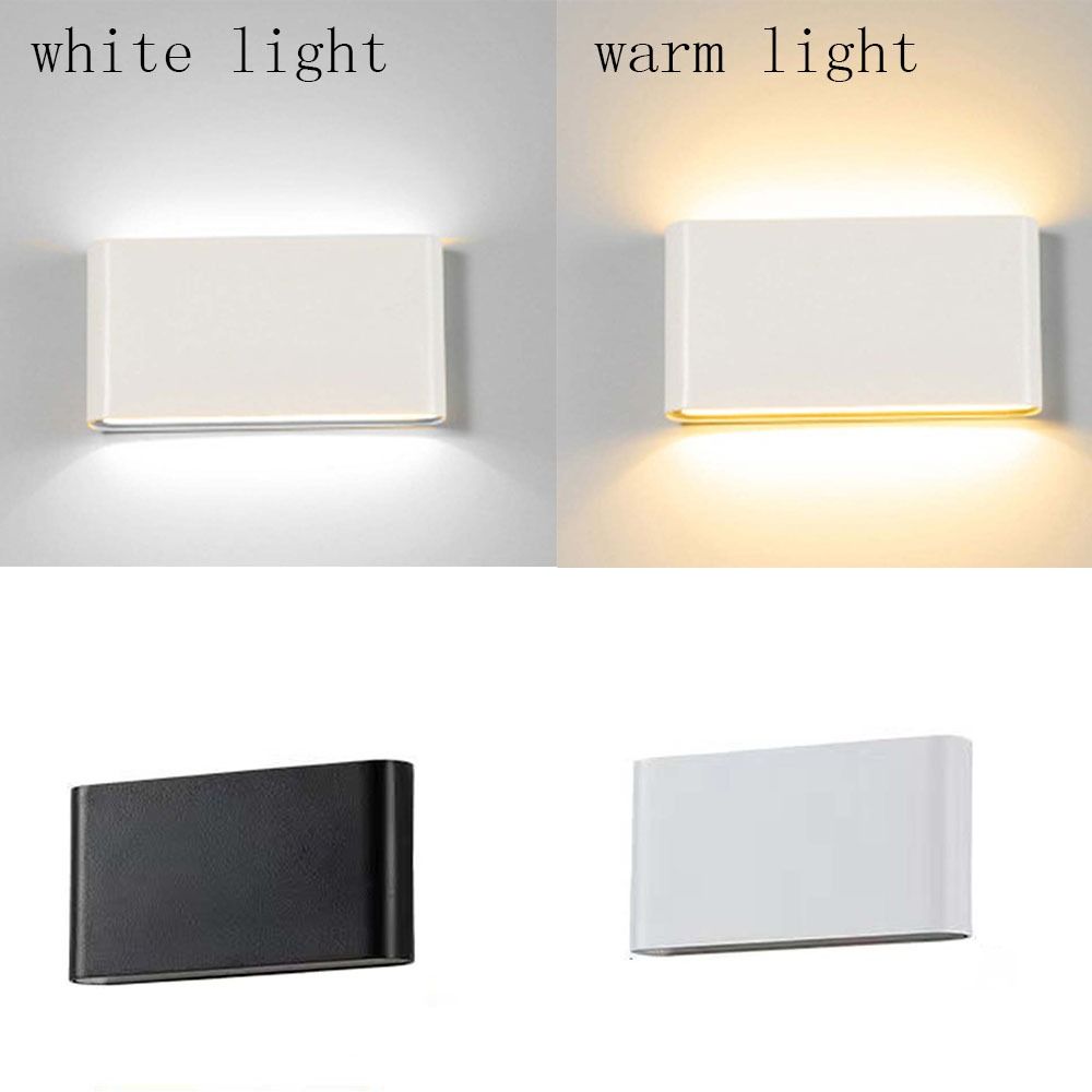 Night Light Bedside Lamp Square Reading Lamp Bedroom Decoration Wall Lamp  Cafe