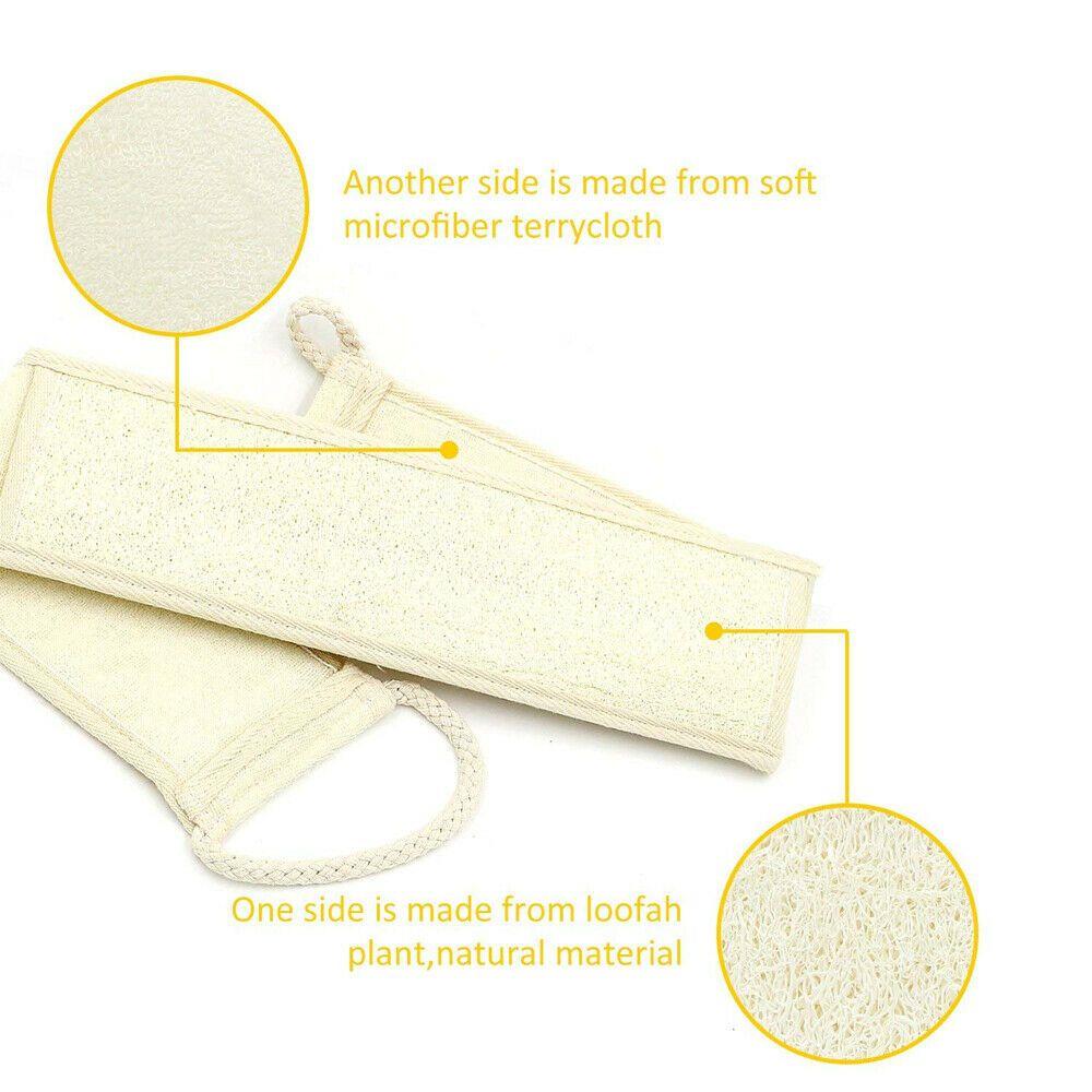 Soft Loofah Exfoliating Bathing Accessories Back Scrubber Shower Brush Massage Brush Bath Strap