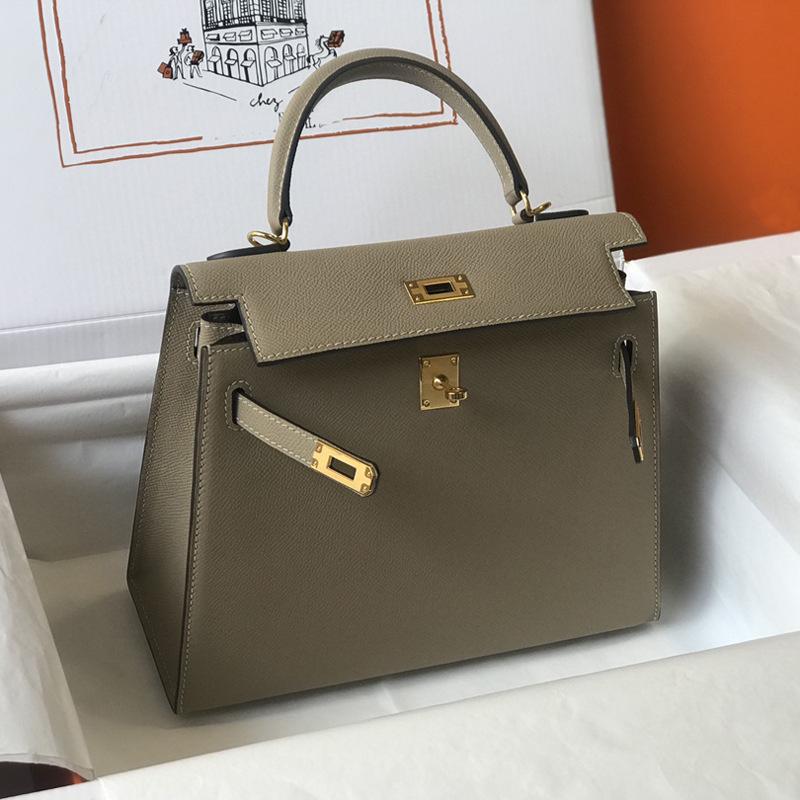 Bolsa Kelli couro nova moda verão versátil bolsa de ombro diagonal toque premium portátil bolsa de ombro