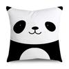 Cute Panda Cushion Cover cartoon Animal Short velvet Pillowcase For Living Room Car Sofa Chair Decorative Pillow covers 45*45cm
