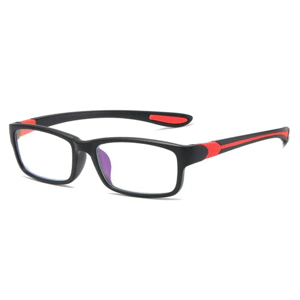Lunettes de lecture hommes femmes sport anti-lumière bleue lunettes de lecture noir rouge monture TR90 lunettes de presbytie +100 à +400 lunettes