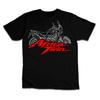 Honda Mens and Womens Tshirt Honda Africa Twin Summer Motorcycle Tee Racing Shortsleeved Spring Cycling Offroad Fashion Top