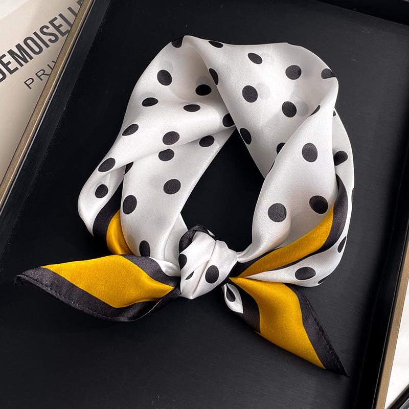 100% Natural Silk Scarf Women Luxury High Quality Headband Square Foulard Female Neckerchief Shawl Wraps Hijab Bandana Scarves