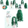 Kaiou Michiru Cosplay Wig For Anime Fans Medium Length, High Temperature Fiber, Cartoon Style