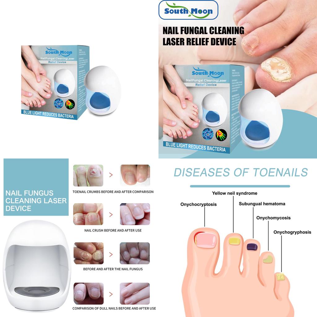 South Moon Nail Care Device For Thick Brittle And Cracked Nails Long-lasting Treatment