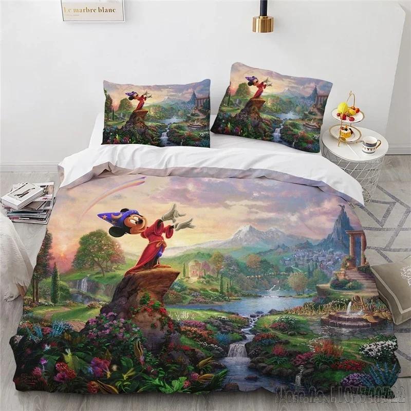 3D Cartoon Film Aladdin Duvet Cover Set HD Comforter Cover for Kids Bedding Sets Bedclothes Bedroom Decor