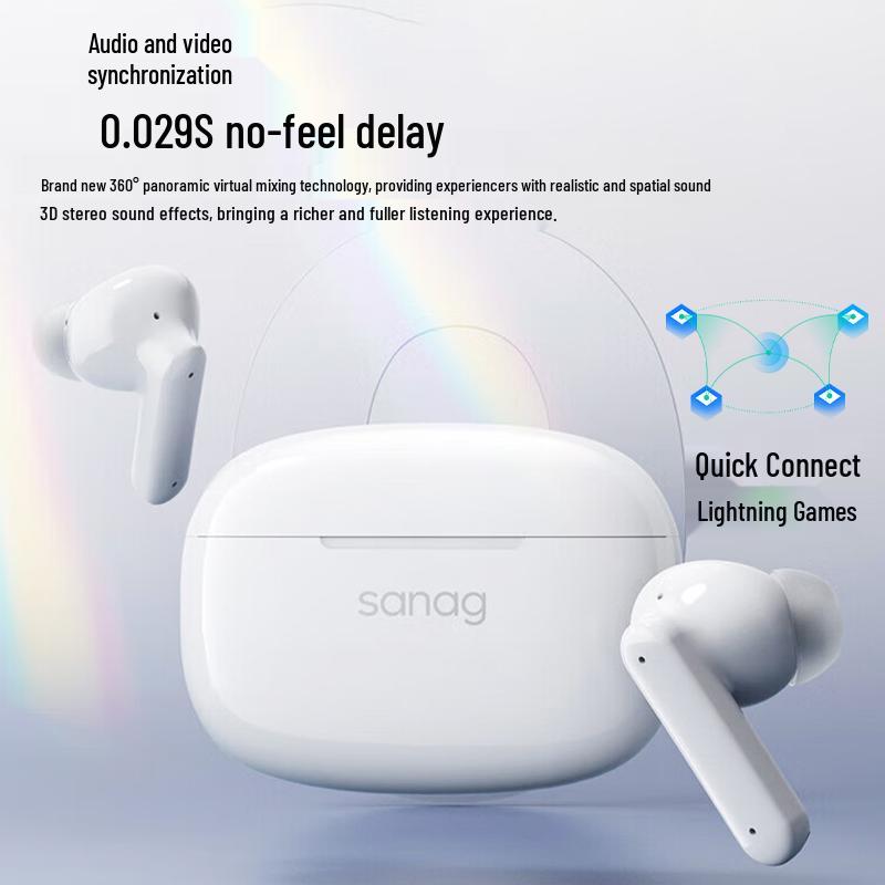 SANAG T80S Pro ANC True Wireless Bluetooth Earbuds