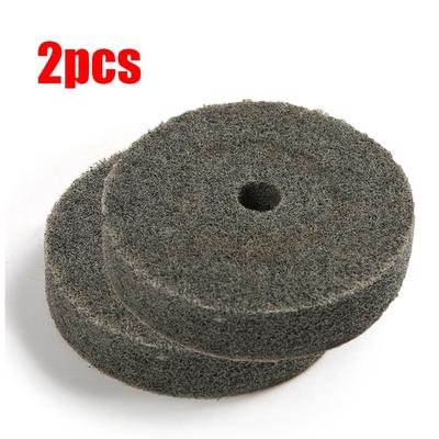 2 x 3 20 mm Wollfilz-Polierrad, Metall-Polierpad, Polierscheibe für Rotation