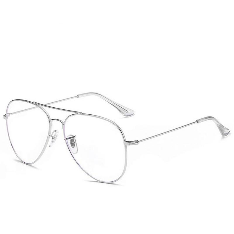 

Oval 1.56 Aspheric Lens Customize Prescription Eyeglasses Women Men Cyl 0~-200 Stainless Steel Diopter Glasses Sph -0.5 To -4.0 0