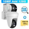 LS VISION 5K 10MP Wifi IP Camera 10X Zoom Dual Lens Outdoor PTZ Security Camera Auto Tracking Smart Home CCTV Cam 360° Video Surveillance