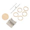 Small Weaving Loom Stainless Steel Pine Household Stitching Mending Tool for Clothes Socks