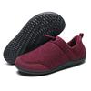 Couple's Winter Cotton Shoes Plush Warm Indoor Walking Shoes Elastic Flats Winter Warm Casual Shoes Anti-slip Soft Sole