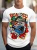 3D Gedruckte Herren T-Shirts Mode Oversize T-Shirts Tops Sommer Neu Harajuku T-Shirts Locker Kurzarm Freizeit Pullover Kleidung