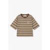 STudio Tomboy STripe ShorT Sleeve T shirT 9176322976ar