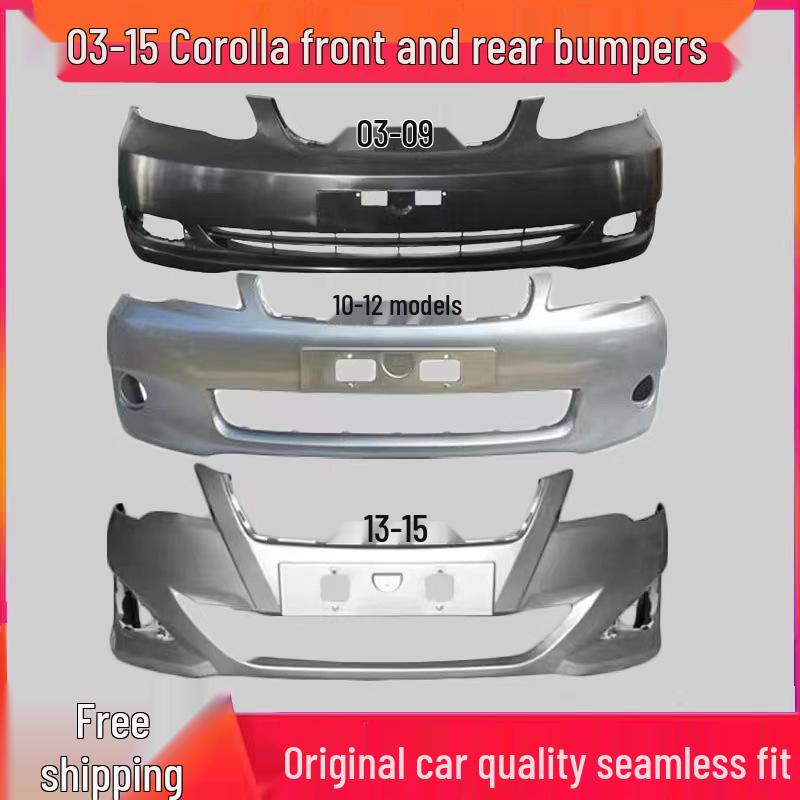 Lakovaný přední nárazník pro modely Toyota Corolla 03-15: Přední a zadní prostorové reproduktory v ceně