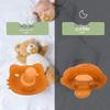 Silicone Day & Night Baby Pacifier Set - Super Soft, Imitation Breast Milk, Two-Pack with Box, Soothing Sleep Aid