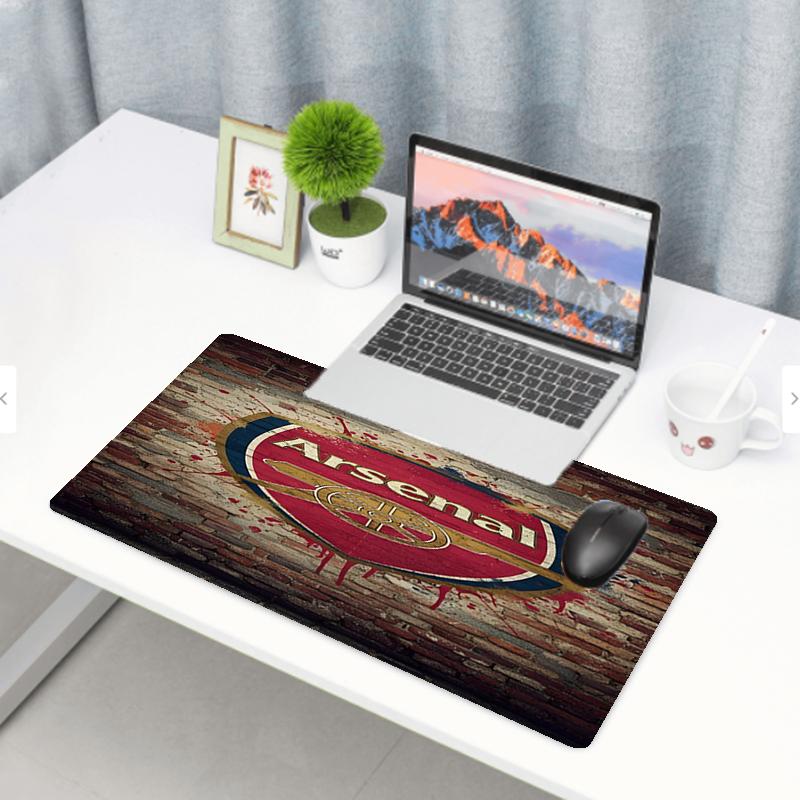 Arsenal F.C Print Muismat, Antislip Bureau Toetsenbordmat, voor PC Laptop Gaming Werken Dagelijks Gebruik, Koel Festival Verrassingscadeau